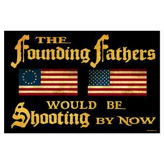 Founding Fathers Shooting Large Poster  Founding Fathers Shooting