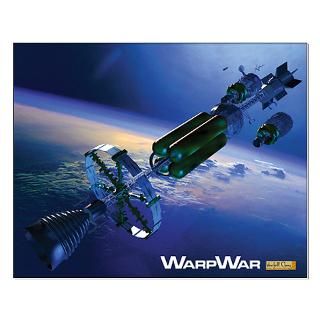 WarpShip Small Poster  Starships  Project Rho Productions