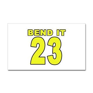 Number 23 Soccer Jersey Bend It  Scarebaby Design