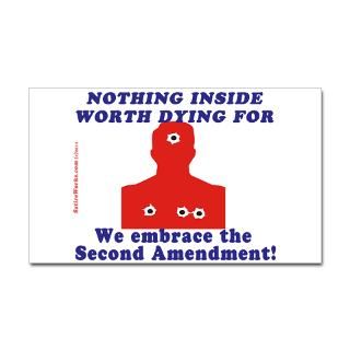 2nd Amendment 3x5 Window Sticker  2nd Amendment Sign