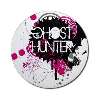 Ghost Hunter Ornament (Round)  Paranormal Plus