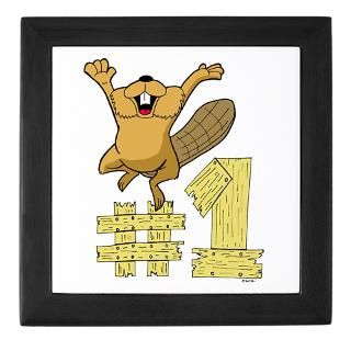 Number One Cartoon Beaver  Cartoon Animal T Shirts and GiftsCartoon
