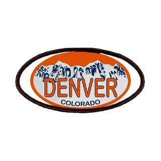 DENVER Colo Plate Orange Patches for $6.50