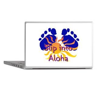 Slip Into Aloha Laptop Skins  Slip Into Aloha  AlohaWorlds