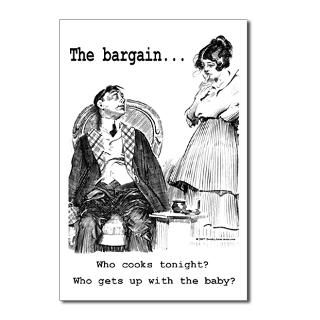 The Bargain Postcards (Package of 8)  The Bargain