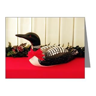 Bird Gifts  Bird Note Cards  Holiday Loon Note Cards (Pk of 10)