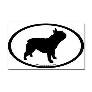  Breeds Car Accessories  French Bulldog Oval Car Magnet 20 x 12
