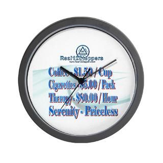 12 Step Gifts  12 Step Home Decor  12 Step Serenity Wall Clock