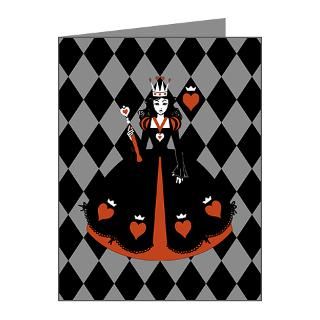 Gifts  Crown Note Cards  Queen Of Hearts Note Cards (Pk of 10