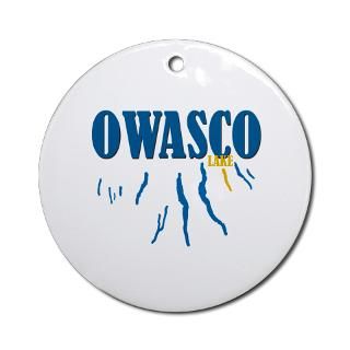 Owasco Lake   one of 11 Ornament (Round) for $12.50