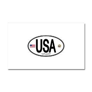 Car Accessories  USA Euro style Country Code Car Magnet 20 x 12