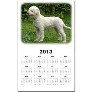 Canine Home Office  Lagotto Romagnollo 9M047D 14 Calendar Print