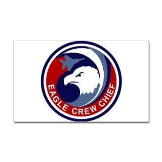 Bumper Stickers  F 15 Eagle Sticker (Rectangle