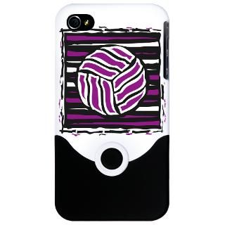 VOLLEYBALL {18}  purple iPhone 4 Slider Case  VOLLEYBALL {18