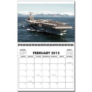 USS Randolph CV 15 2013 Wall Calendar by quatrosales