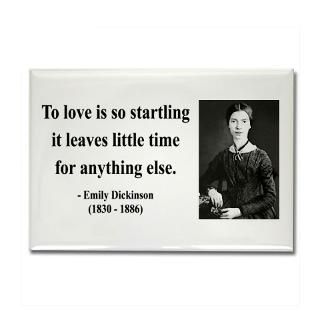 Author Gifts  Author Magnets  Emily Dickinson 17 Rectangle Magnet