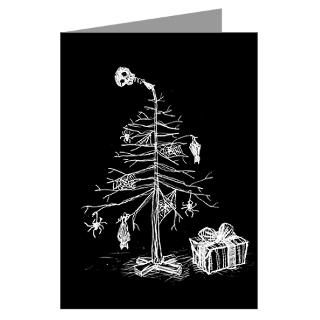 Greeting Cards  Gothic Christmas Tree Greeting Cards (Pk of 20