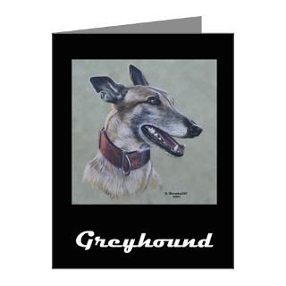 Breeds Gifts  Breeds Note Cards  Greyhound Note Cards (Pk of 20)