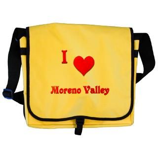 Heart Gifts  I Love Moreno Valley #21 Messenger Bag