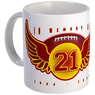 21 Gifts  #21 Drinkware  In Memory Of #21 Sean Taylor Mug
