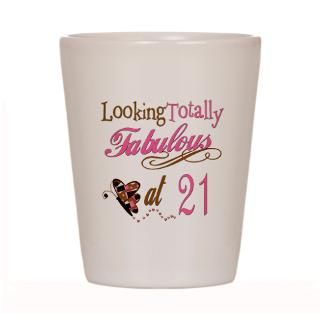 21 Gifts  21 Kitchen and Entertaining  Fabulous 21st Shot Glass