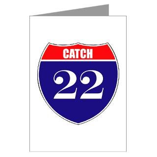 Catch 22 Route Greeting Card