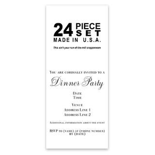 24 Piece Set Invitations for $1.50