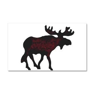 Brown Gifts  Brown Wall Decals  Moose 38.5 x 24.5 Wall Peel