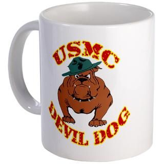 USMC Devil Dog Mug by shop_23