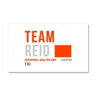 Bau Gifts  Bau Wall Decals  Team Reid 38.5 x 24.5 Wall Peel