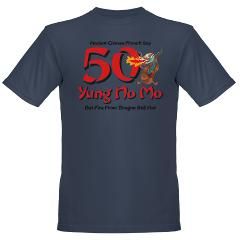 Yung No Mo 50th Birthday Organic Mens T Shirt (dark)