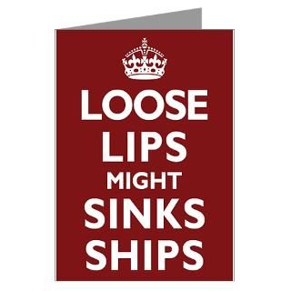 Loose Lips Sink Ships Gifts & Merchandise  Loose Lips Sink Ships Gift