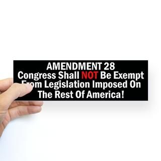 Amendment 28 Gifts  Amendment 28 Bumper Stickers