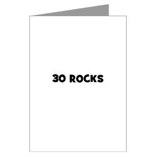 30 Rocks Greeting Cards (Pk of 10)