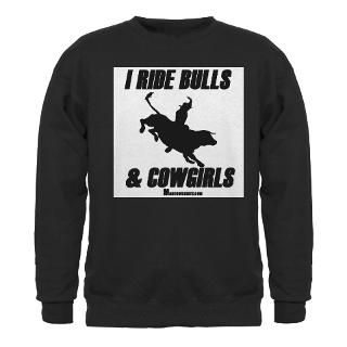 ride bulls cowgirls sweatshirt dark $ 31 99