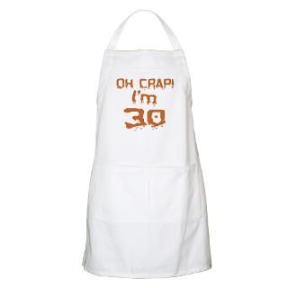 30 Gifts  30 Kitchen and Entertaining  Oh Crap Im 30 BBQ Apron