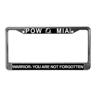 Wounded Warrior License Plate Frame  Buy Wounded Warrior Car License