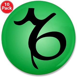 Astrological Gifts  Astrological Buttons  Capricorn Symbol 3.5