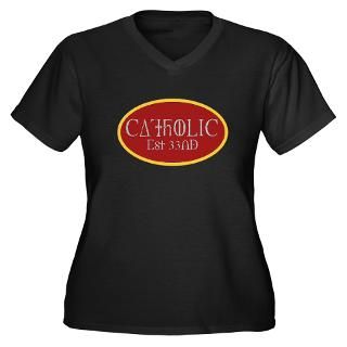 Catholic Established 33 AD Plus Size T Shirt by catholic002