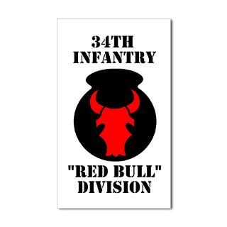 34th Infantry Division (4) Rectangle Sticker by Gun_Bunny