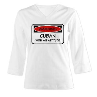 Attitude Cuban Womens Long Sleeve Shirt (3/4 Sleeve) by oneworldgear
