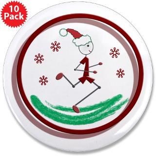 Christmas Gifts  Christmas Buttons  Holiday Runner Guy 3.5