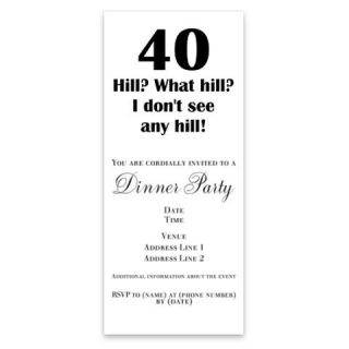 40 What hill? Invitations by Admin_CP2062320  507070726