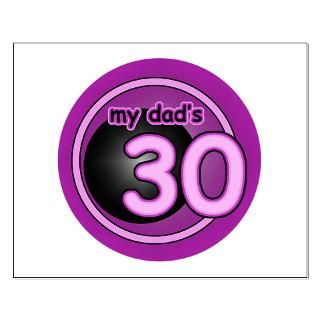 Girls Dad is 40 Small Poster