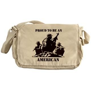 Proud to be an American Messenger Bag for $37.50