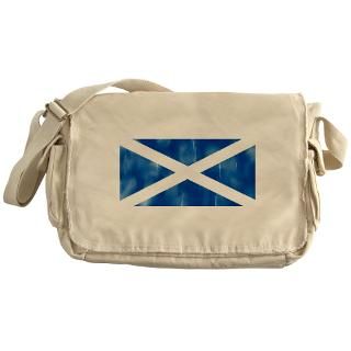 Aged Scottish Flag Messenger Bag for $37.50