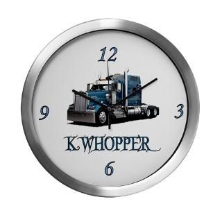 Whopper Modern Wall Clock for $42.50