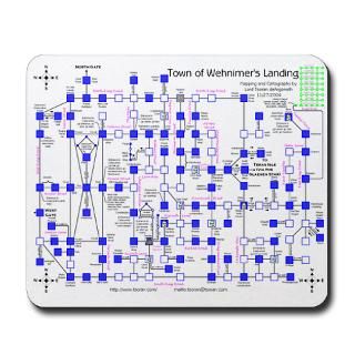 Gemstone Gifts  Gemstone Home Office  Wehnimers Landing Map Pad