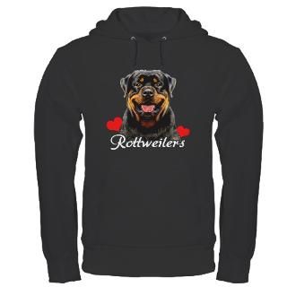 Rottweiler Hoodies & Hooded Sweatshirts  Buy Rottweiler Sweatshirts