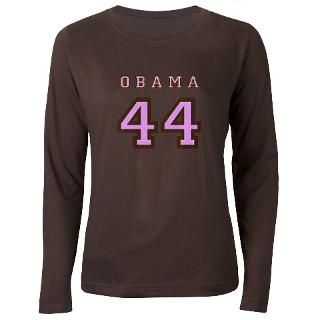 Obama 44 (brown/pink) T Shirt